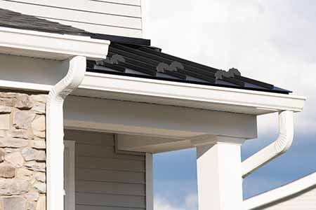 house with kstyle gutters